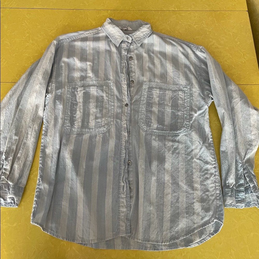 Vintage Striped Button Down Size 8